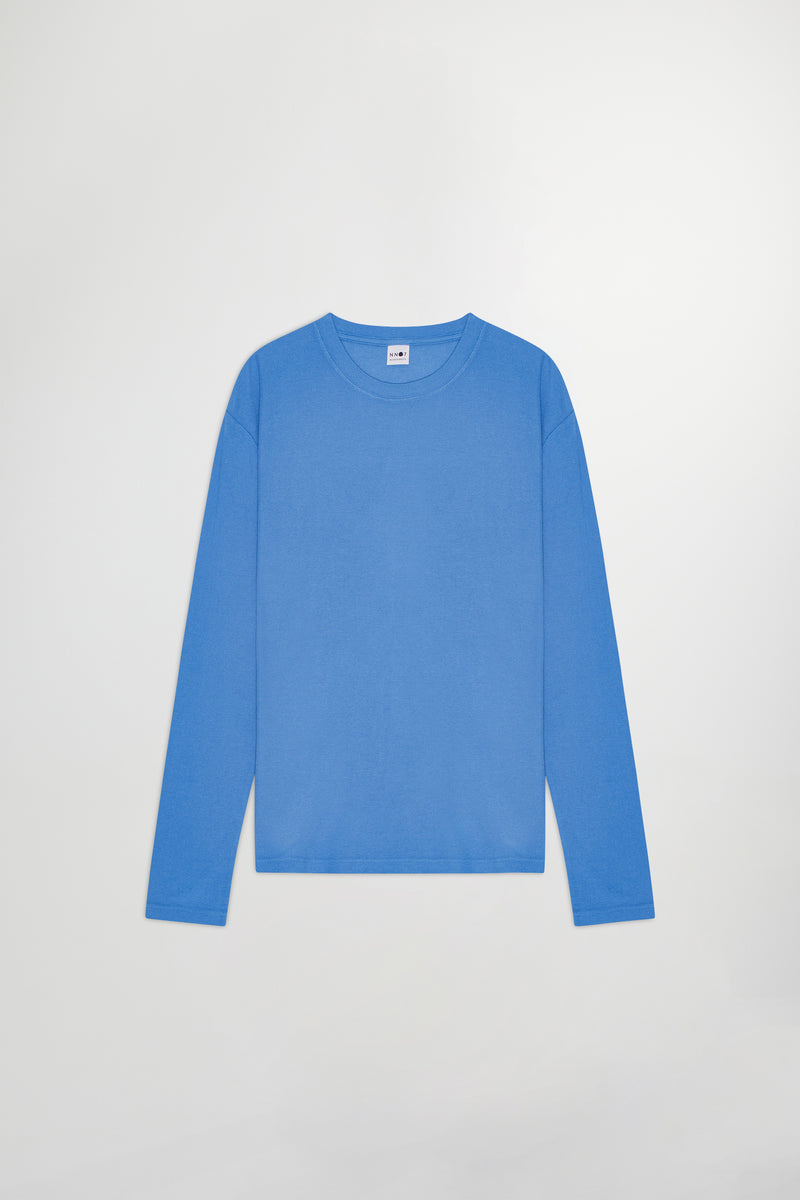 Kurt Ls T-Shirt - Blue Coral