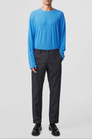 Kurt Ls T-Shirt - Blue Coral