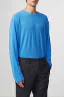 Kurt Ls T-Shirt - Blue Coral