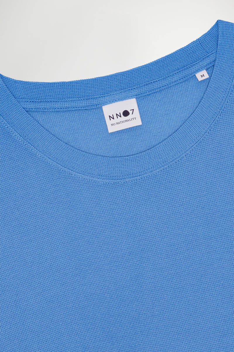 Kurt Ls T-Shirt - Blue Coral