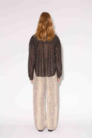 BLACK DISCO JEWEL SHIRT