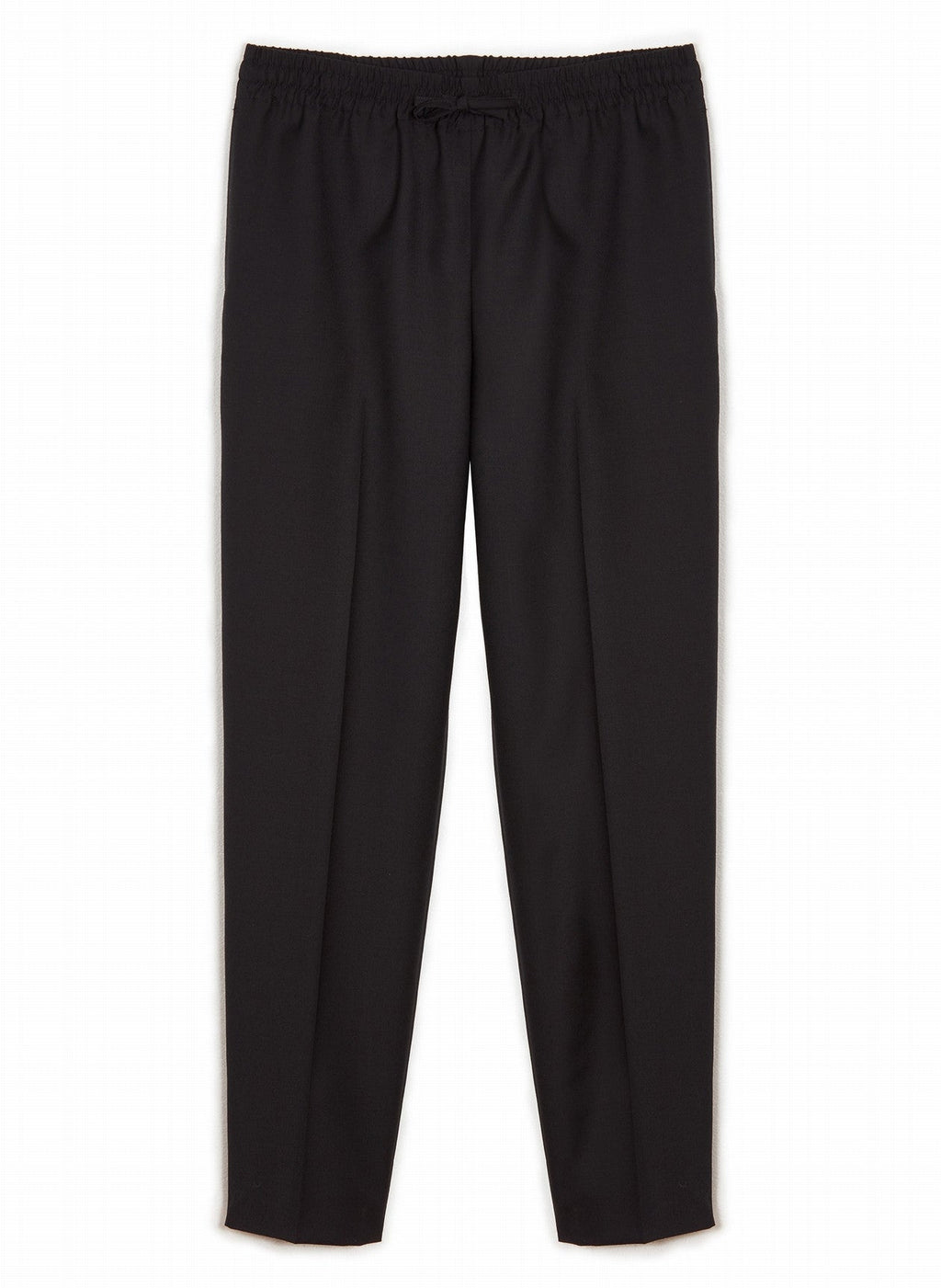 Maison Standards - Elastic Waist Trousers - Black - Women