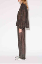 KING DISCO BLACK TROUSERS