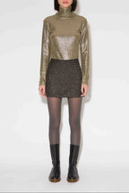 BLACK NIGHT DISCO SKIRT