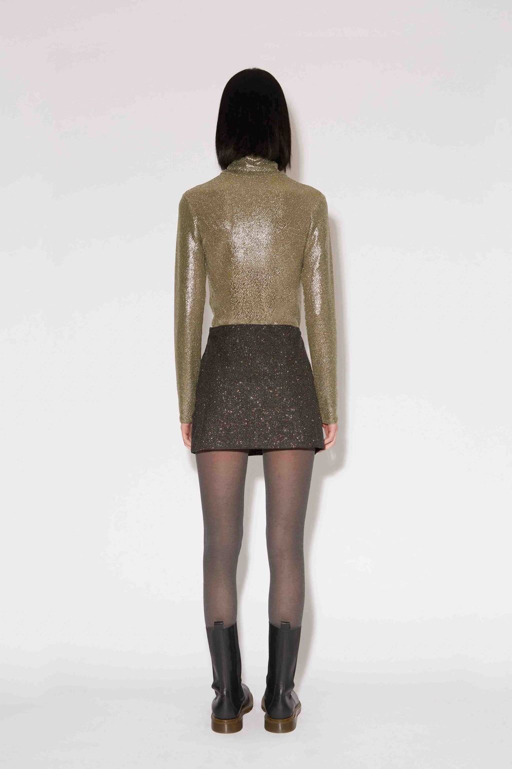 BLACK NIGHT DISCO SKIRT