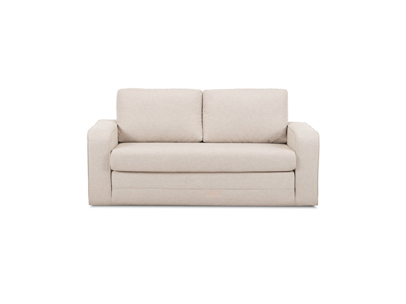 Canapé Droit Convertible Déplimousse - Come - Tissu Chiné
