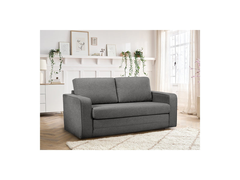 Canapé Droit Convertible Déplimousse - Come - Tissu Chiné