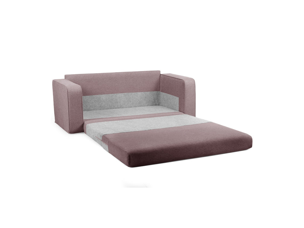 Canapé Droit Convertible Déplimousse - Come - Tissu Chiné