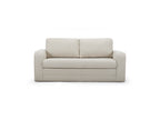 Straight Convertible Déplimousse Sofa - Come - Textured Fabric