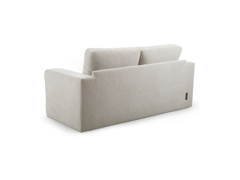 Straight Convertible Déplimousse Sofa - Come - Textured Fabric