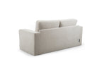 Straight Convertible Déplimousse Sofa - Come - Textured Fabric