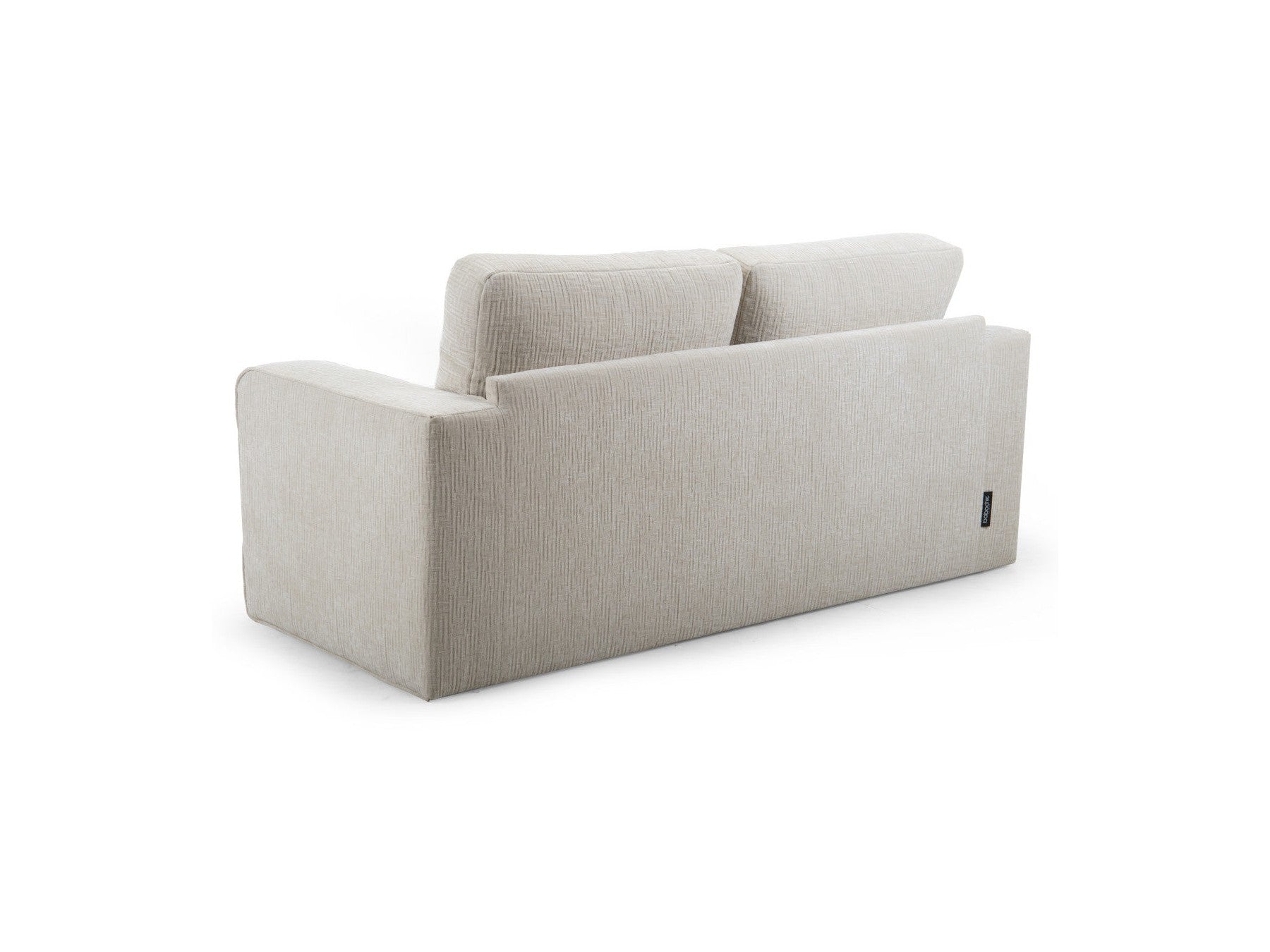 Straight Convertible Déplimousse Sofa - Come - Textured Fabric