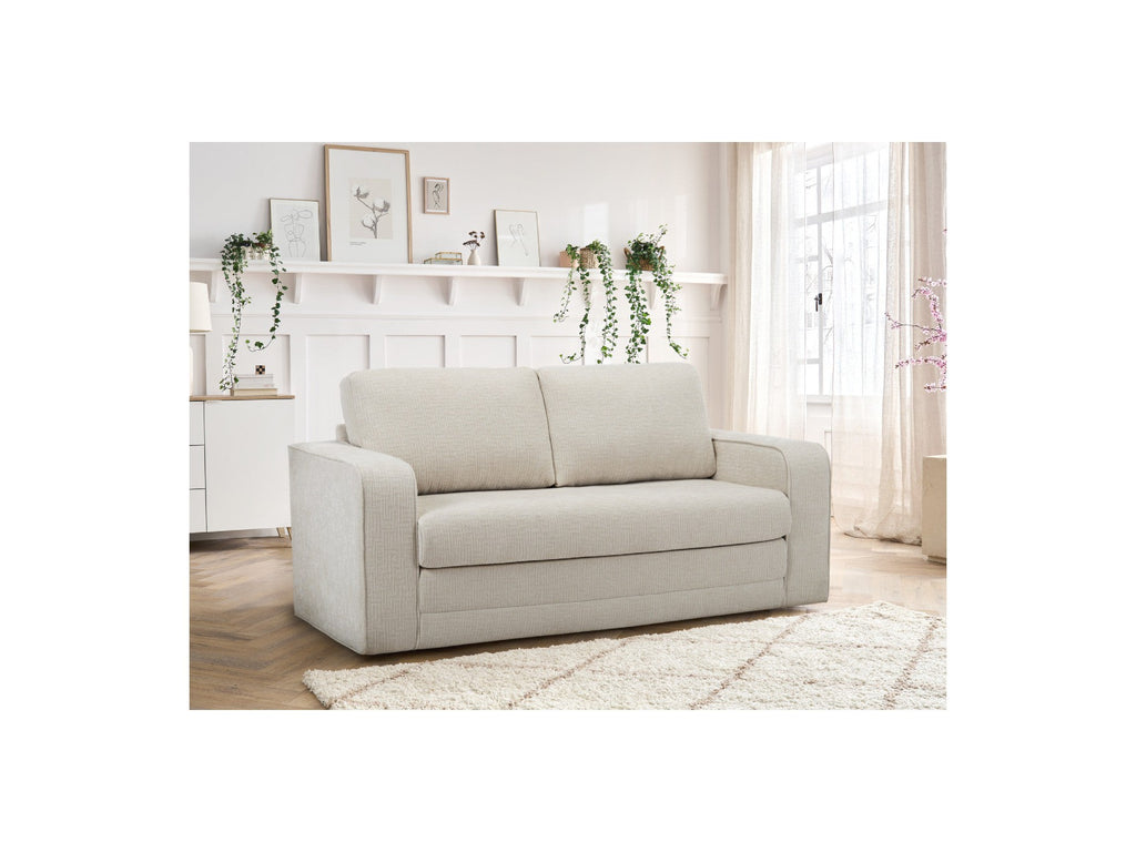 Straight Convertible Déplimousse Sofa - Come - Textured Fabric