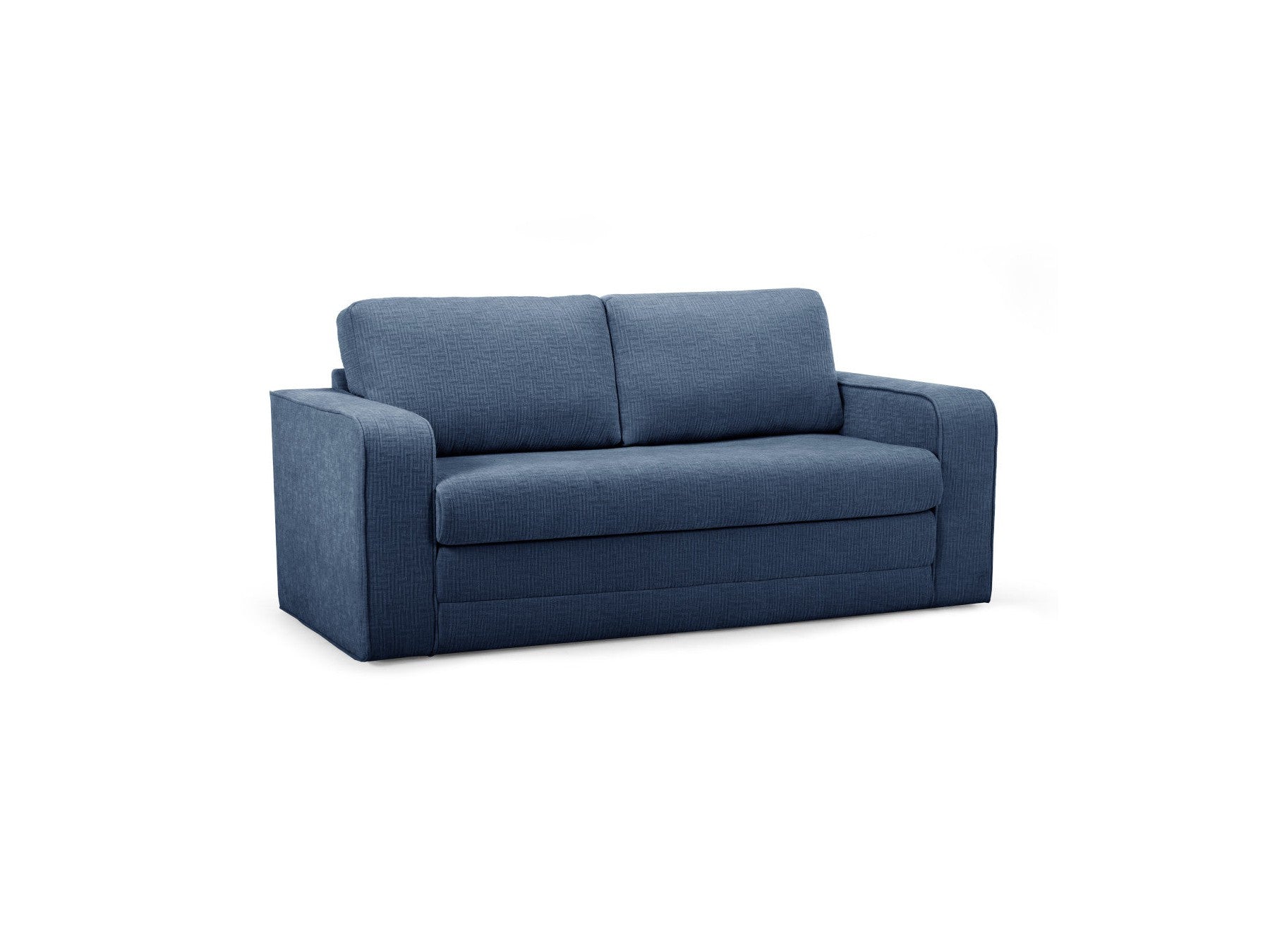 Straight Convertible Déplimousse Sofa - Come - Textured Fabric