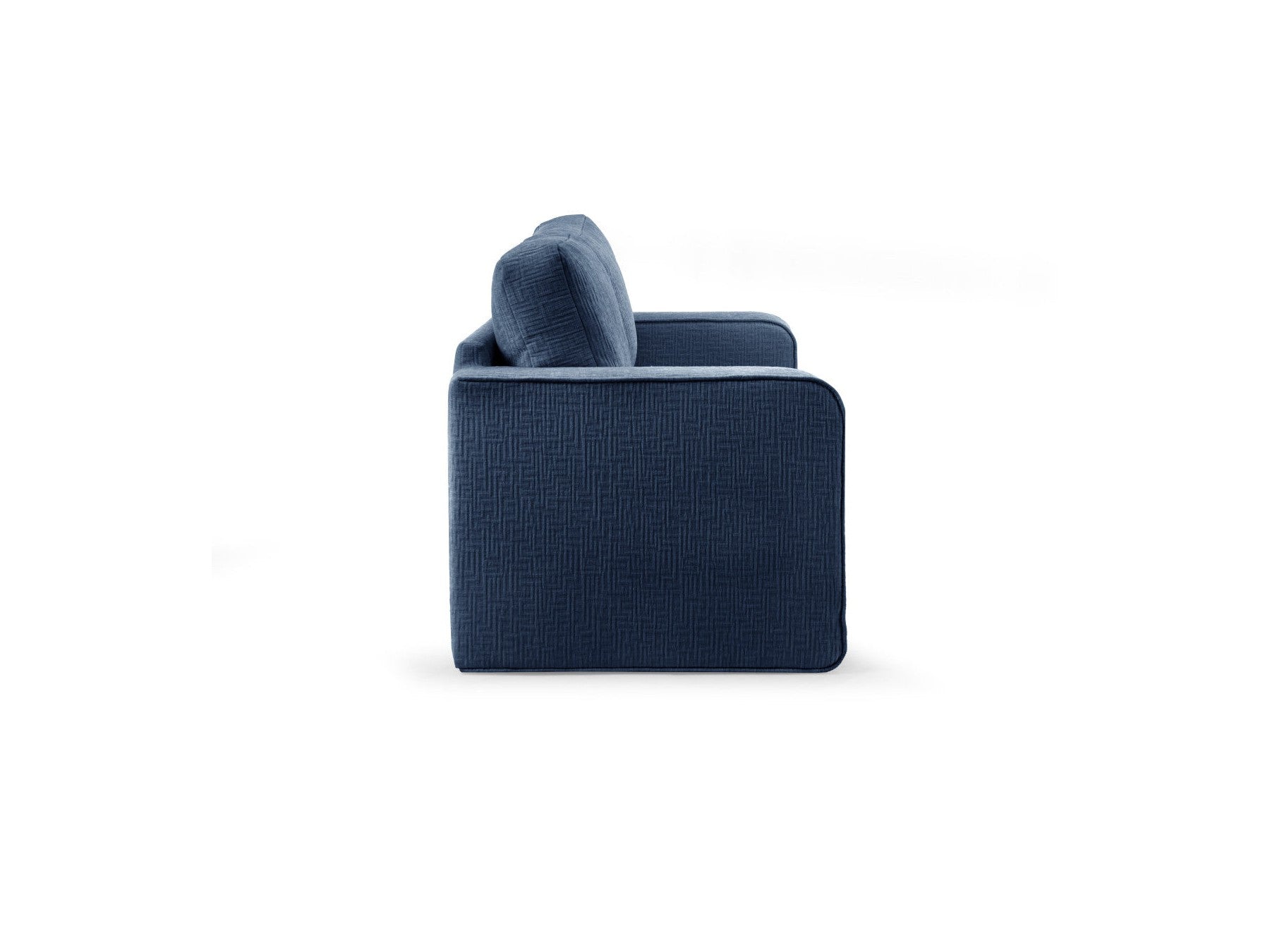 Straight Convertible Déplimousse Sofa - Come - Textured Fabric