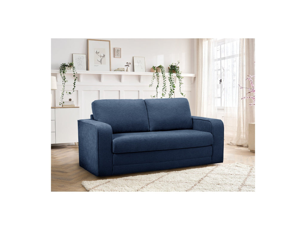 Straight Convertible Déplimousse Sofa - Come - Textured Fabric