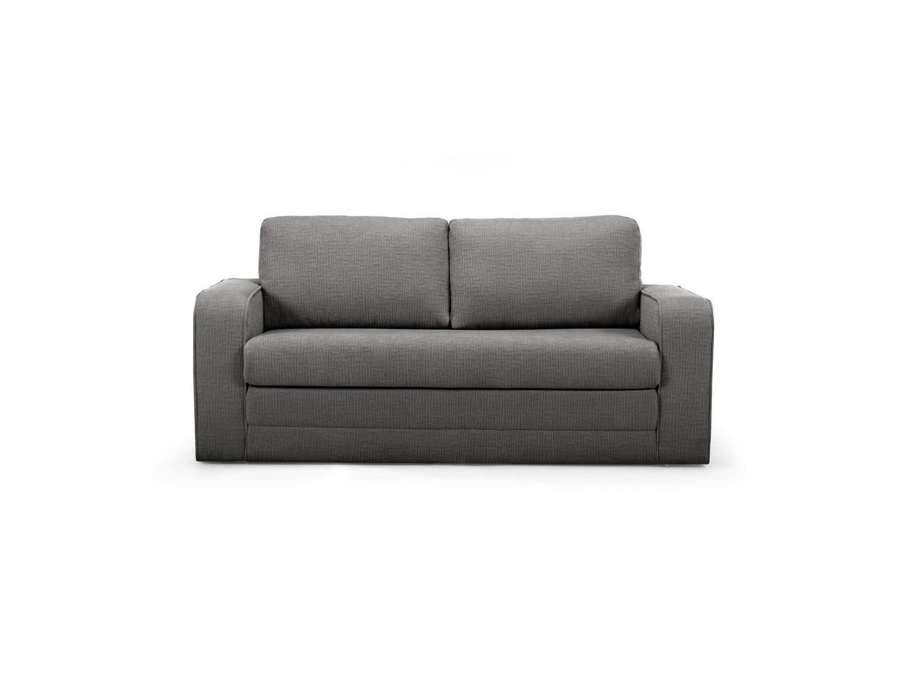 Straight Convertible Déplimousse Sofa - Come - Textured Fabric