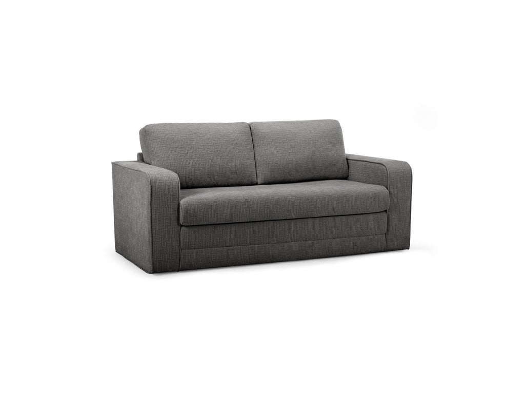 Straight Convertible Déplimousse Sofa - Come - Textured Fabric