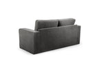 Straight Convertible Déplimousse Sofa - Come - Textured Fabric