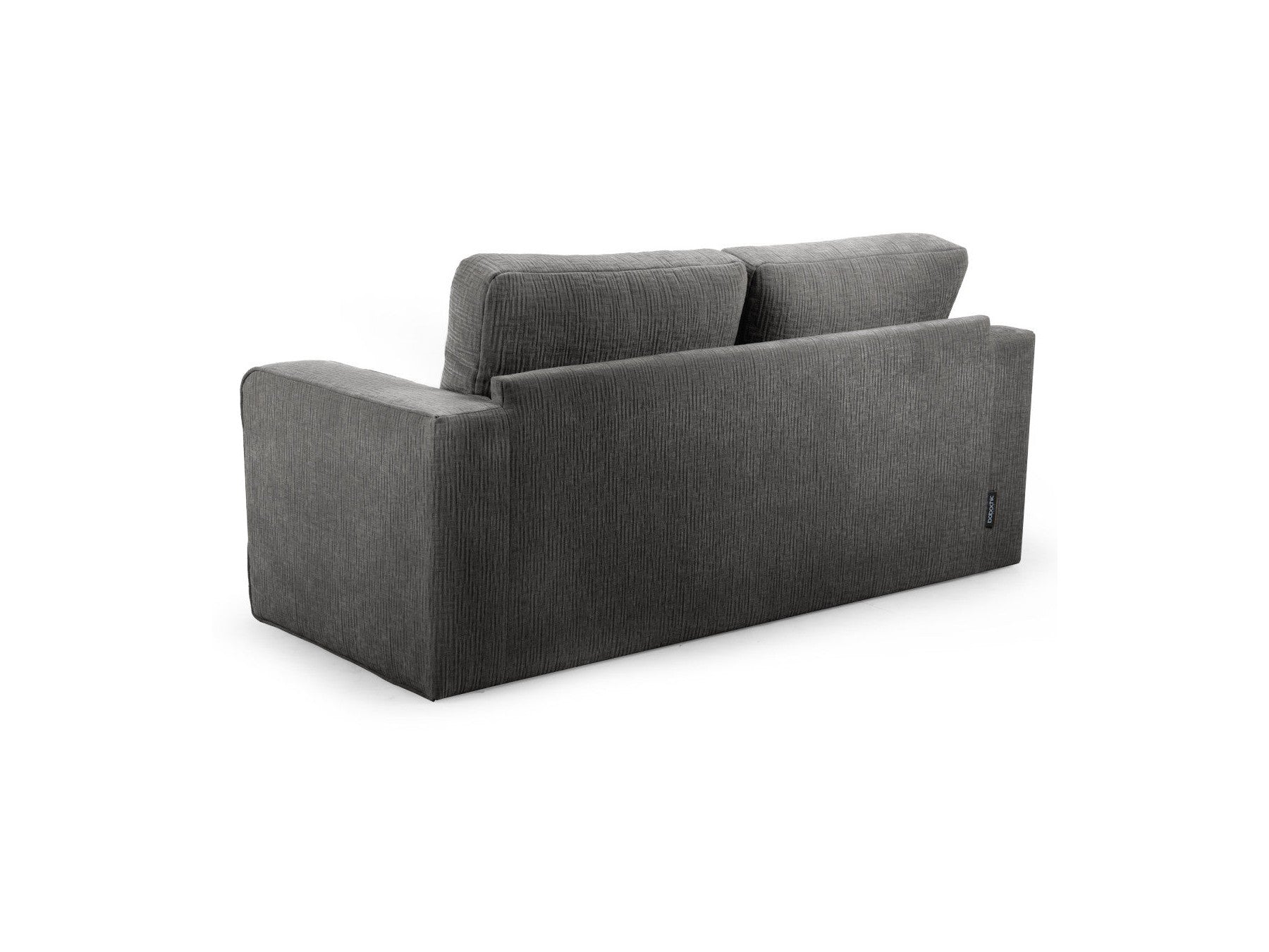 Straight Convertible Déplimousse Sofa - Come - Textured Fabric