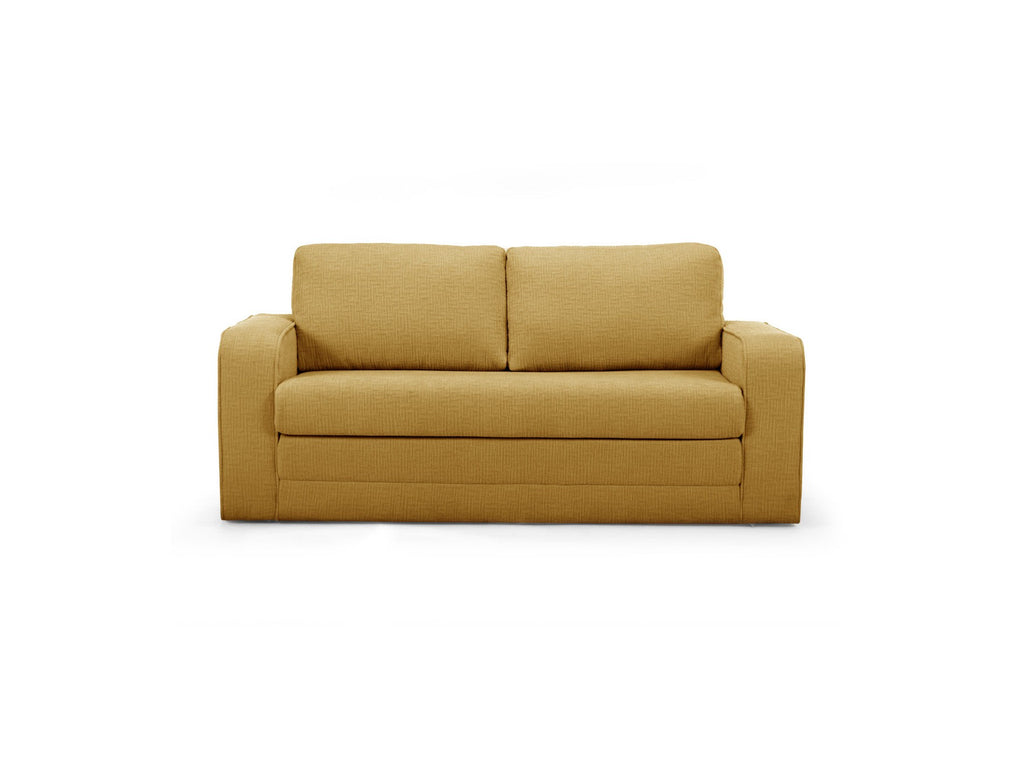 Straight Convertible Déplimousse Sofa - Come - Textured Fabric