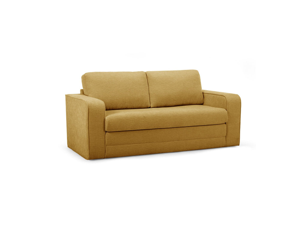 Straight Convertible Déplimousse Sofa - Come - Textured Fabric