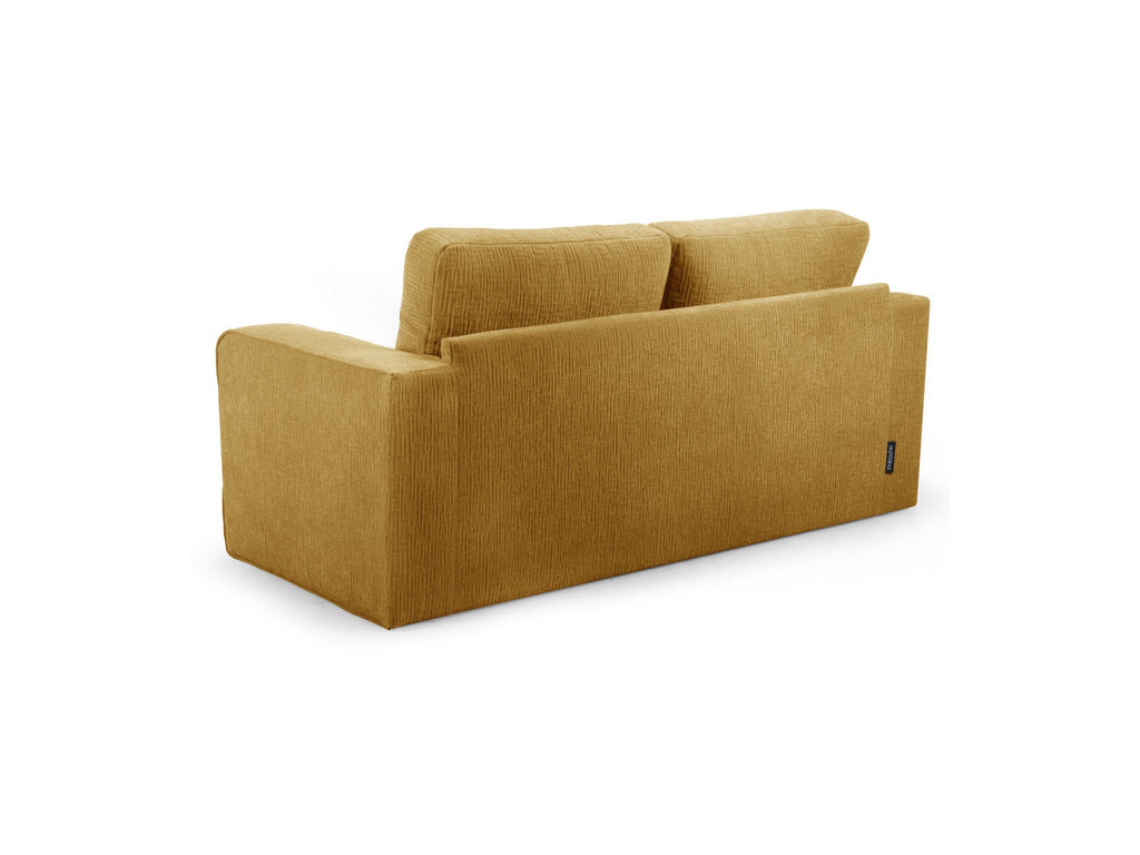 Straight Convertible Déplimousse Sofa - Come - Textured Fabric
