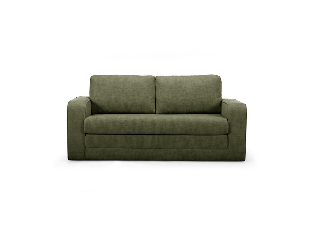 Straight Convertible Déplimousse Sofa - Come - Textured Fabric