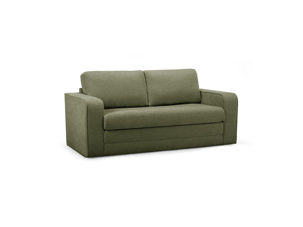 Straight Convertible Déplimousse Sofa - Come - Textured Fabric