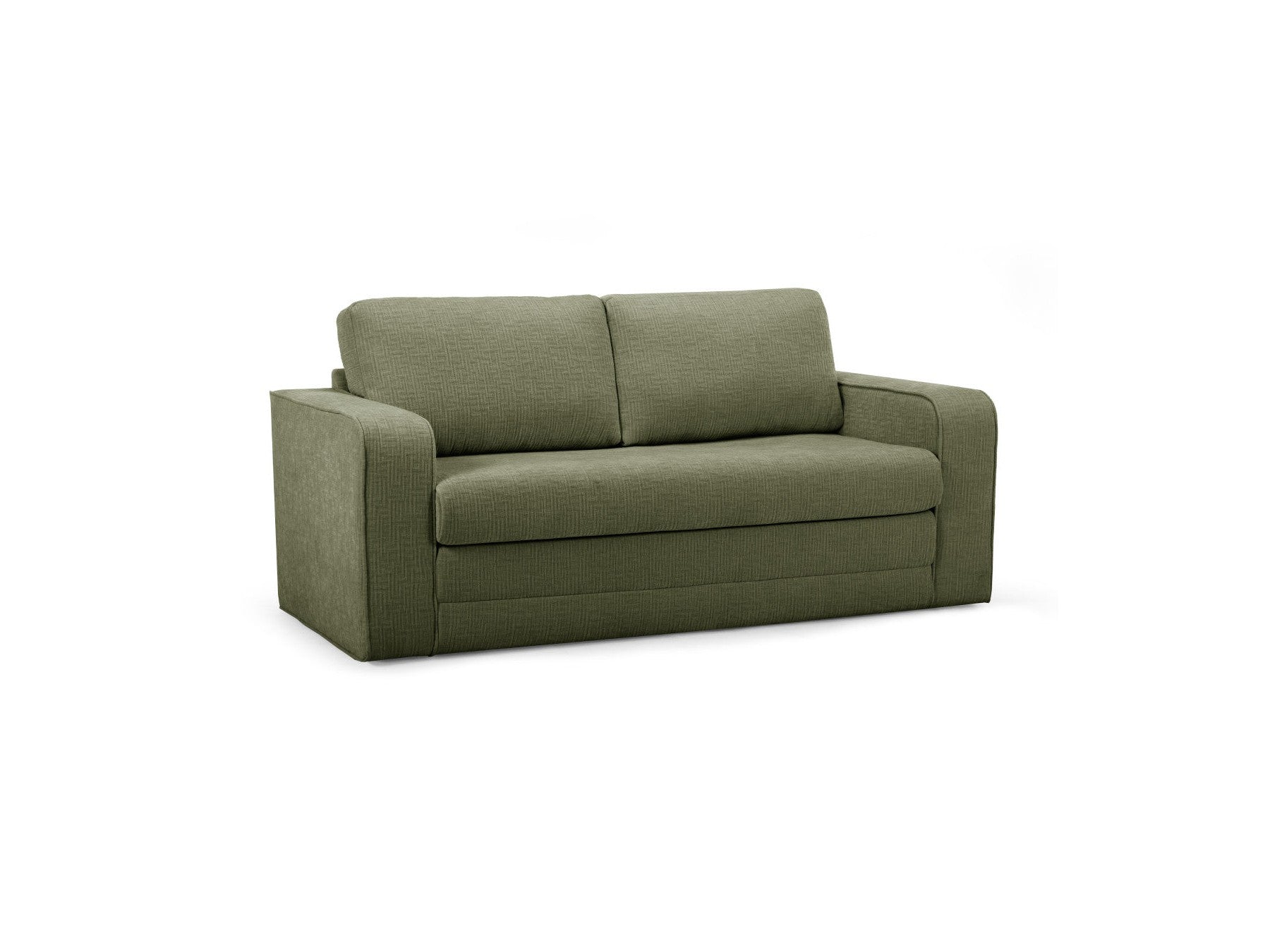 Straight Convertible Déplimousse Sofa - Come - Textured Fabric