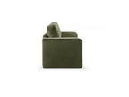 Straight Convertible Déplimousse Sofa - Come - Textured Fabric