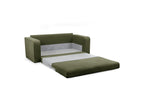 Straight Convertible Déplimousse Sofa - Come - Textured Fabric