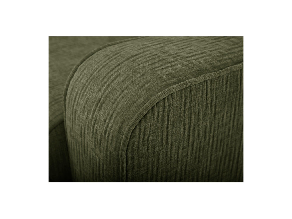 Straight Convertible Déplimousse Sofa - Come - Textured Fabric