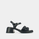 Jonak - Sandals Avalo Cuir Glace - Black