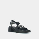 Jonak - Sandales Avalo Cuir Glace - Noir