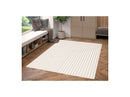 Tapis Poils Ras Annie - Motif Abstrait - Beige