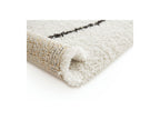 Laure - Low-Pile Rug - Abstract Pattern - White