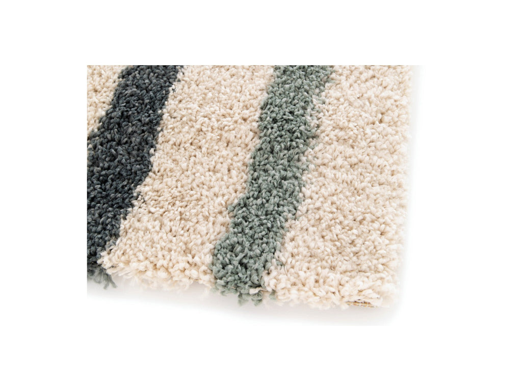 Lilia - Tapis Poils Ras - Motif Abstrait - Multicolore