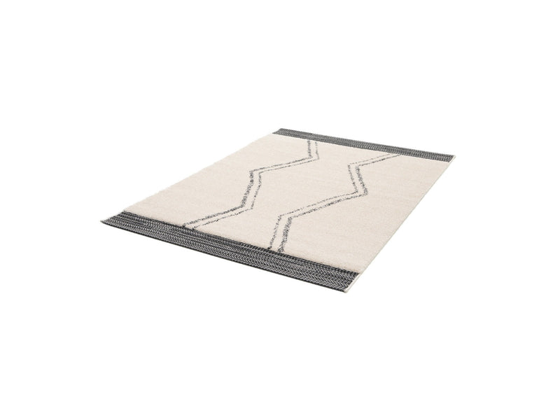 Tapis Poils Ras - Loan - Motif Graphique