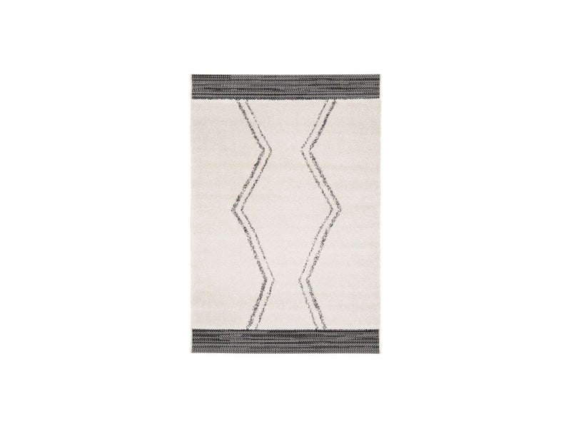 Tapis Poils Ras - Loan - Motif Graphique