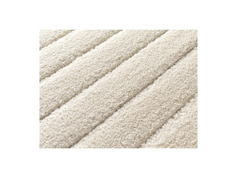 Alfombra Pelo Corto - Lubio - Estampado Gráfico - Beige