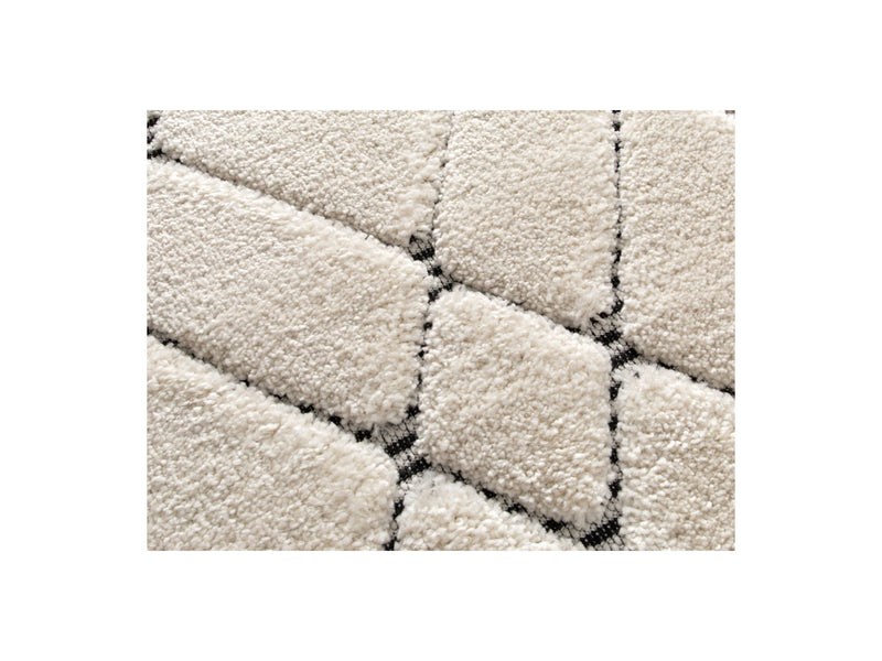Short Pile Rug - Ludo - Graphic Pattern