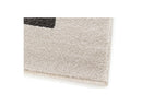 Tapis Poils Ras Martine - Motif Abstrait - Gris Foncé