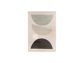 Martine - Low-Pile Rug - Abstract Pattern - Dark Grey