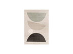 Martine - Low-Pile Rug - Abstract Pattern - Dark Grey