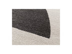 Martine - Low-Pile Rug - Abstract Pattern - Dark Grey