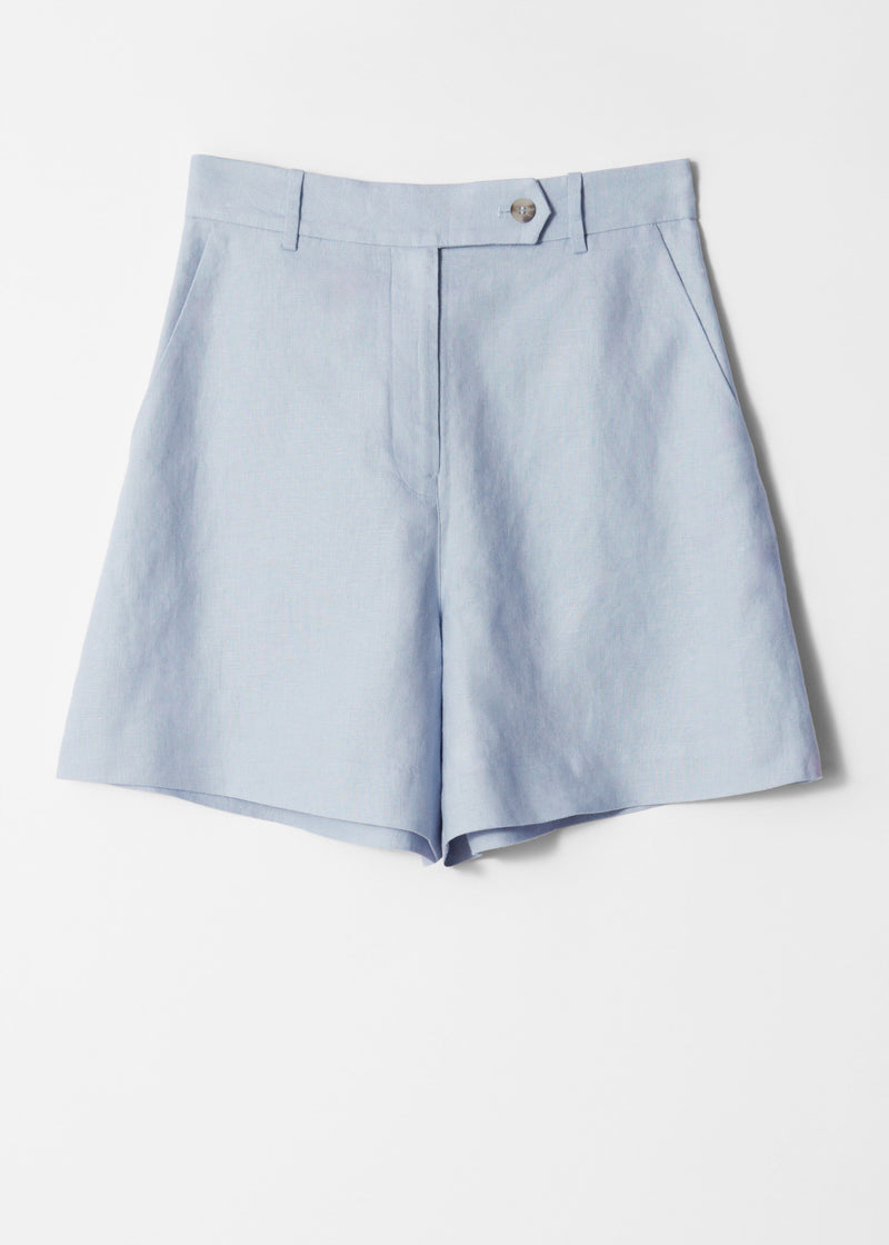 Shorts Es Nala Linnen Shorts - Blue - Women