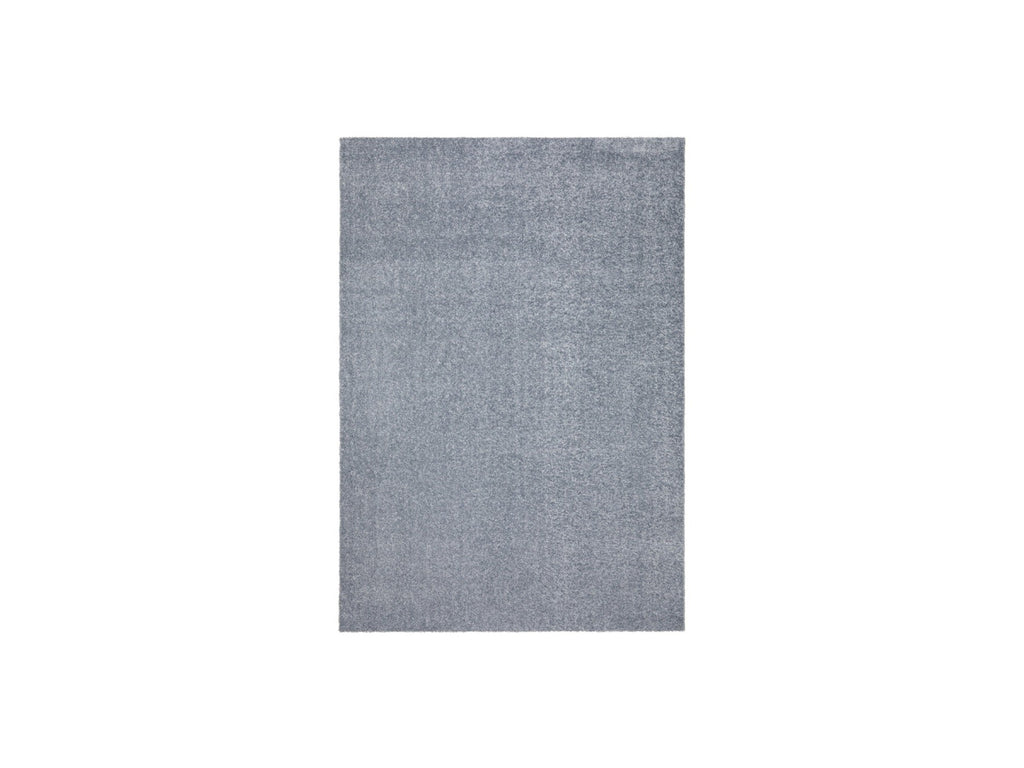 Mireille - Tapis Poils Ras - Uni - Bleu