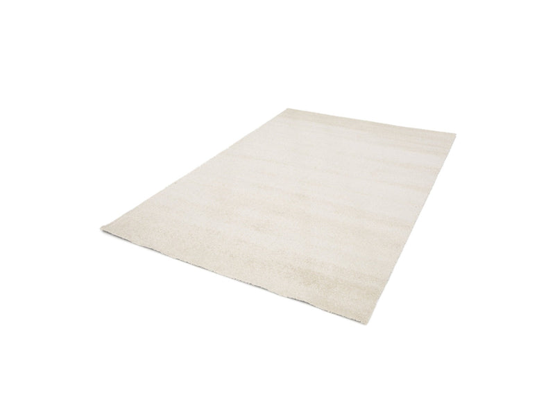 Tapis Poils Ras Mireille Uni - Crème