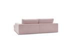 Fixed Corner Sofa - Leonard - Corduroy - Left-hand Corner